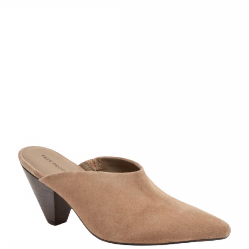 NEW FREE PEOPLE women's stellar mule in taupe